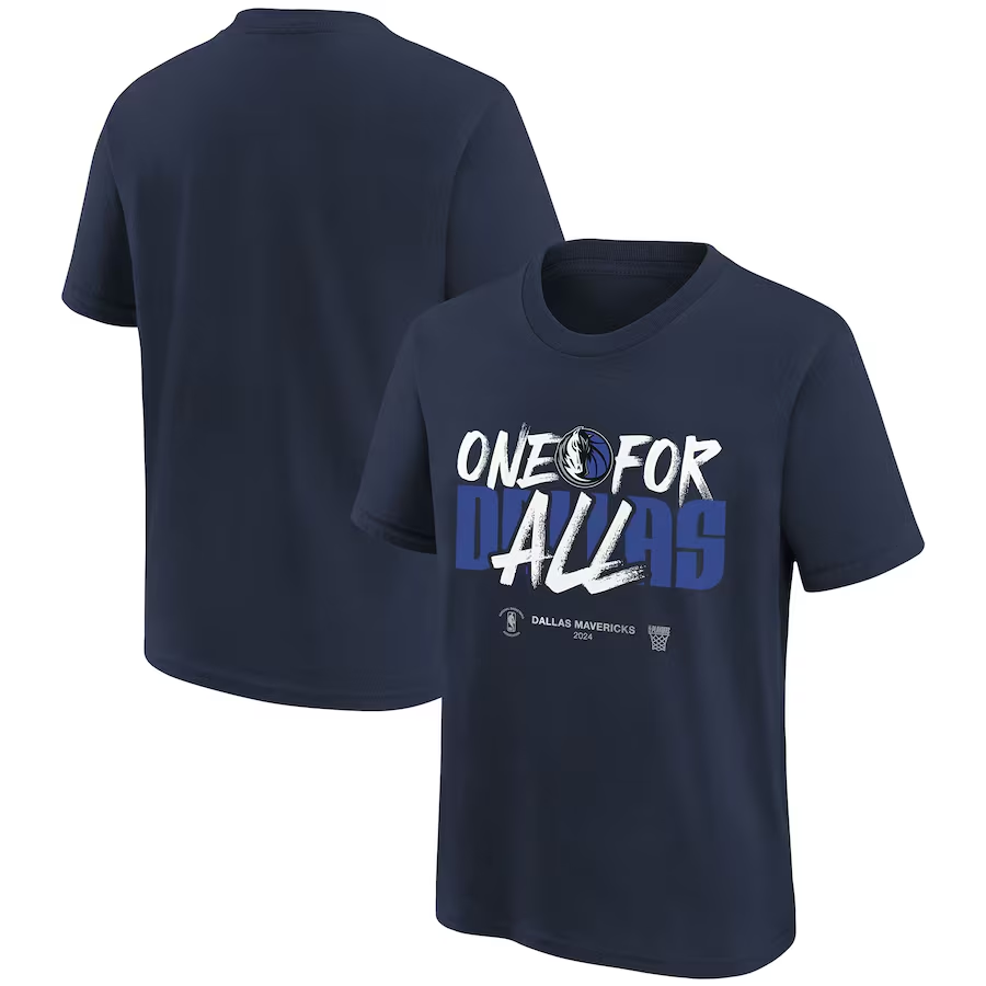 Men NBA Dallas Mavericks style #18 2024 T shirt